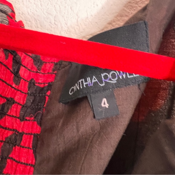 Cynthia Rowley Floral Dress. Size 4 - Picture 4 of 8